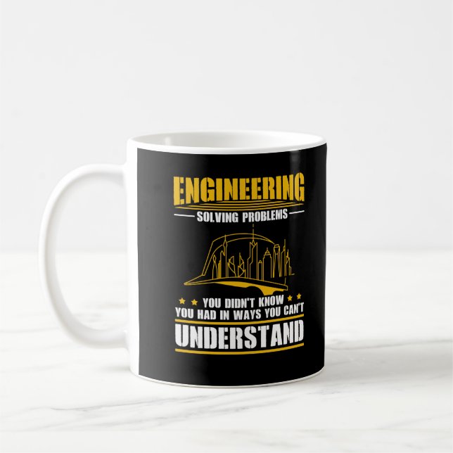 Civil Engineering Building Engineer Architect Coffee Mug (Left)