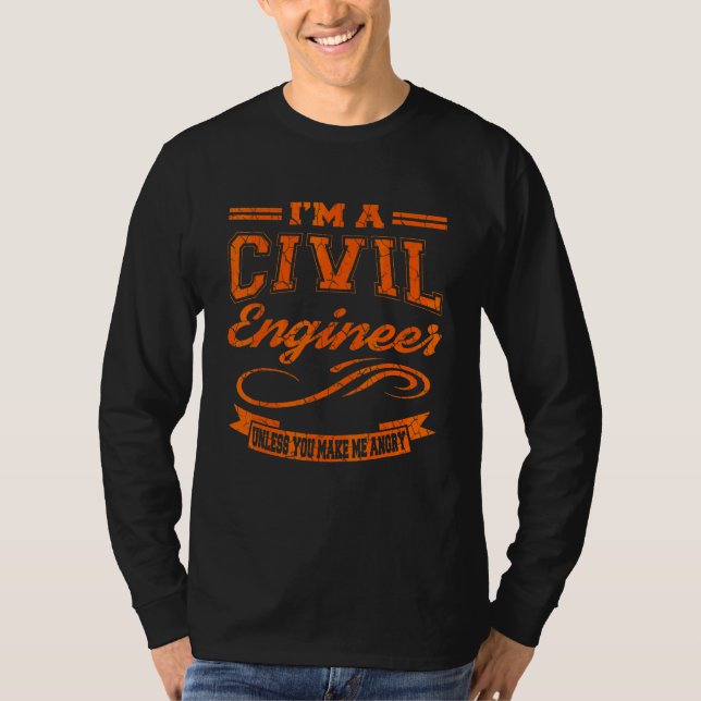 Civil Engineering  Civil Engineer Graduation T-Shirt (Front)