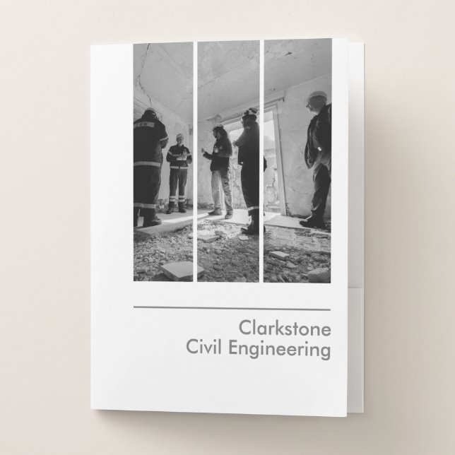Civil Engineering Company Folder (Front)