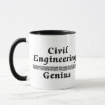 Civil Engineering Genius Mug