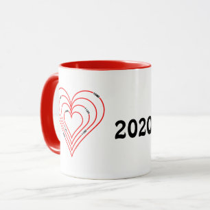 Civil Engineering Heart Mug