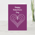 Civil Engineering Heart Valentine's Day card