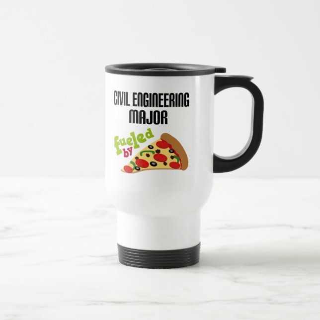 Civil Engineering Major Travel Mug (Right)