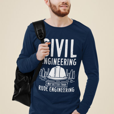 Civil Engineering Way Better Than Rude Engineering T-Shirt