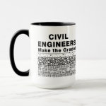 Civil Engineers Make The Grade Mug