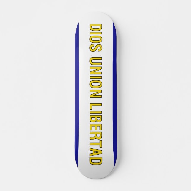 Civil Ensign El Salvador, El Salvador Skateboard (Front)