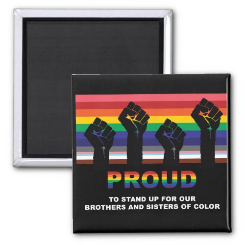 Civil Rights Pride Magnet _ LGBTQA _BLM