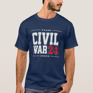 Civil War 2024 Political Campaign Style t-shirt