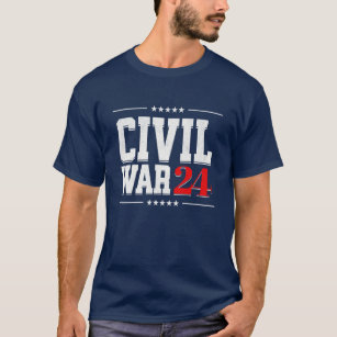 Civil War 2024 Political Campaign Style t-shirt 