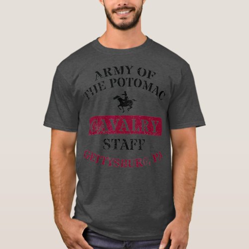 Civil War Army of the Potomac Cavalry Battle of T_Shirt