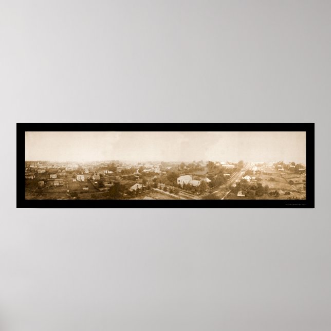 Civil War Atlanta Photo 1864 Poster (Front)