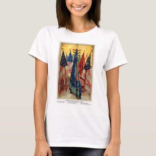 Civil War Battle Flags no.6 T-Shirt