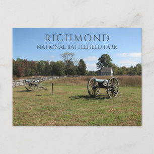 Civil War Battle of Gaines’s Mill, Richmond NBP Postcard