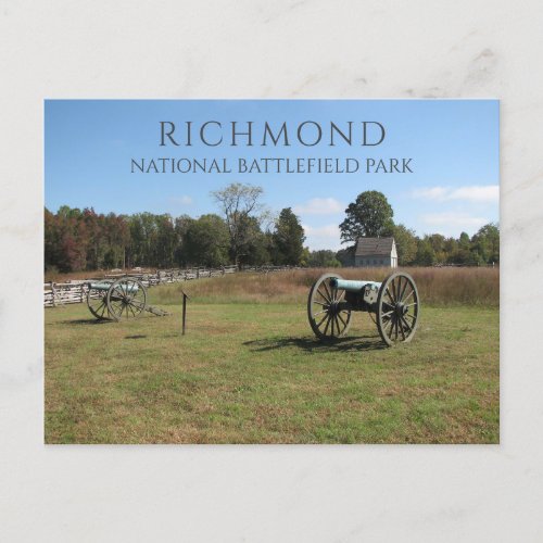 Civil War Battle of Gainess Mill Richmond NBP Postcard