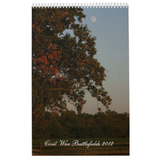 Civil War Battlefields 2012 Calendar