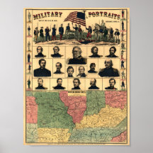 Civil War Border Military Portraits 1861, Restored