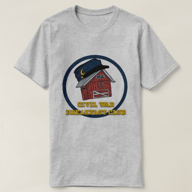 Civil War Breakfast Club Logo T-Shirt (Design Front)