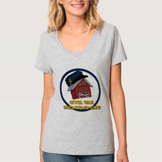Civil War Breakfast Club Logo T-Shirt (Front)