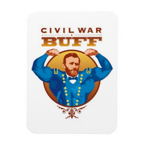 Civil War Buff__Grant Magnet