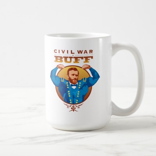 Civil War Buff Mug