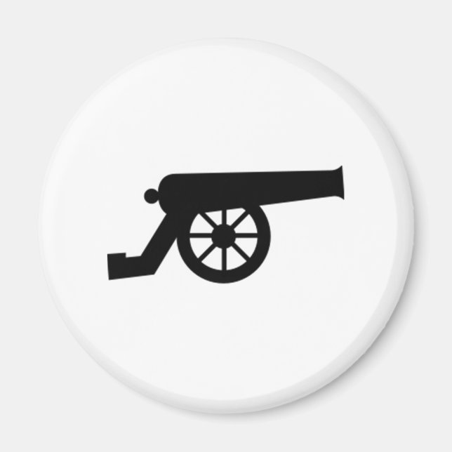 Civil War Cannon Magnet (Front)