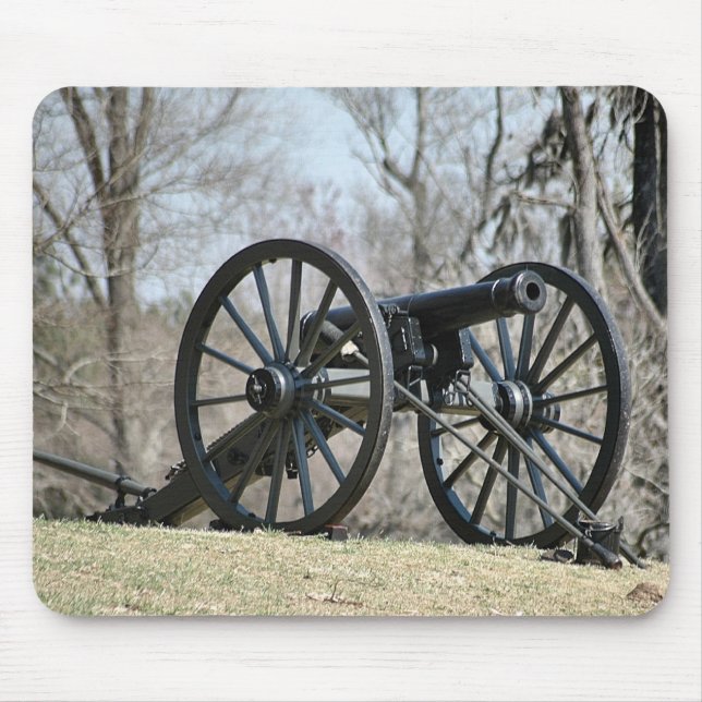 Civil War Cannon Mouse Pad (Front)