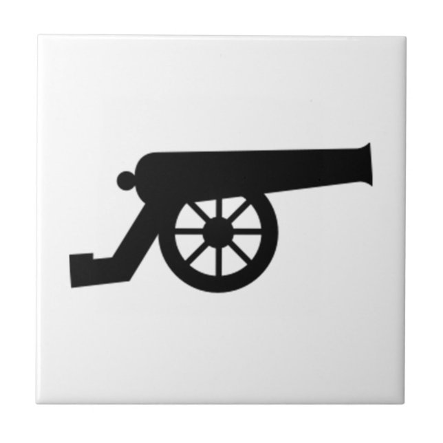 Civil War Cannon Tile (Front)
