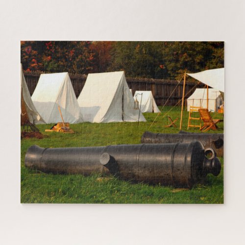 Civil War Cannons Jigsaw Puzzle