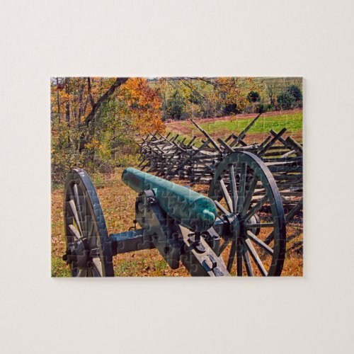 Civil War Cannons Jigsaw Puzzle