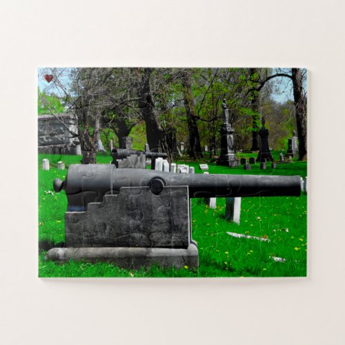 Civil War Cannons Jigsaw Puzzle