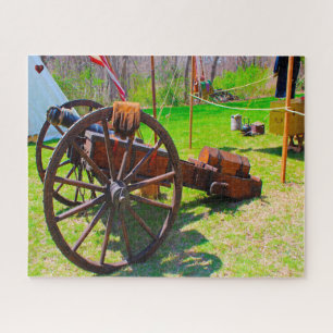 Civil War Cannons Jigsaw Puzzle