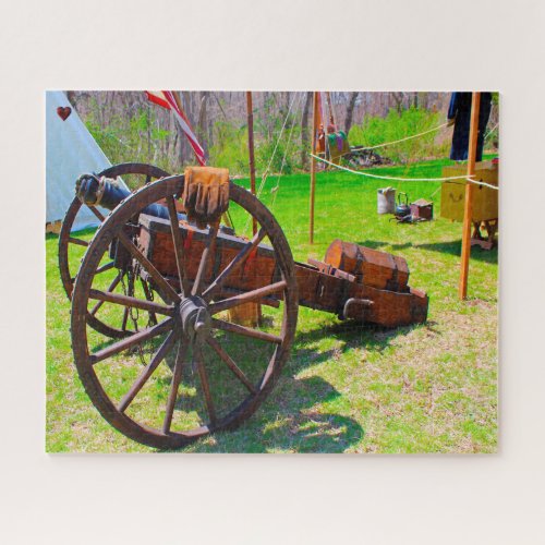 Civil War Cannons Jigsaw Puzzle