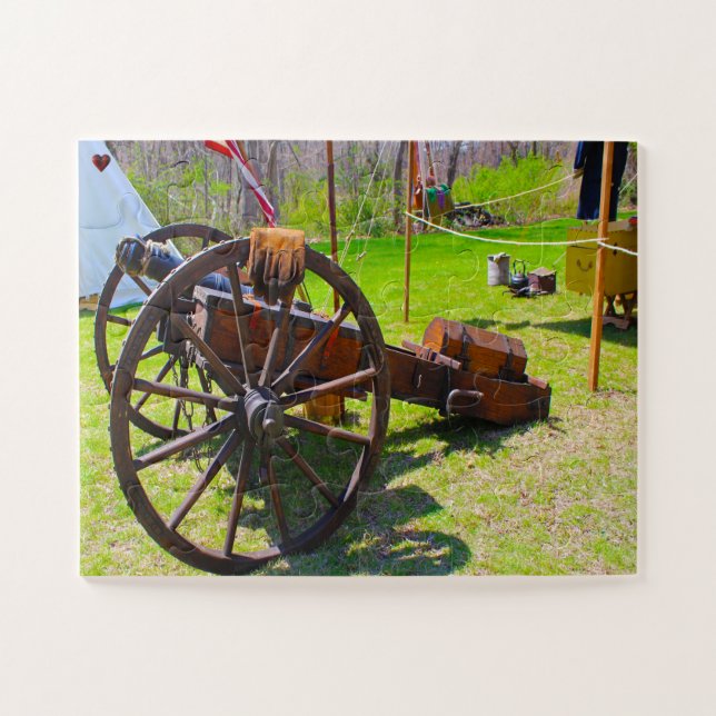 Civil War Cannons Jigsaw Puzzle (Horizontal)
