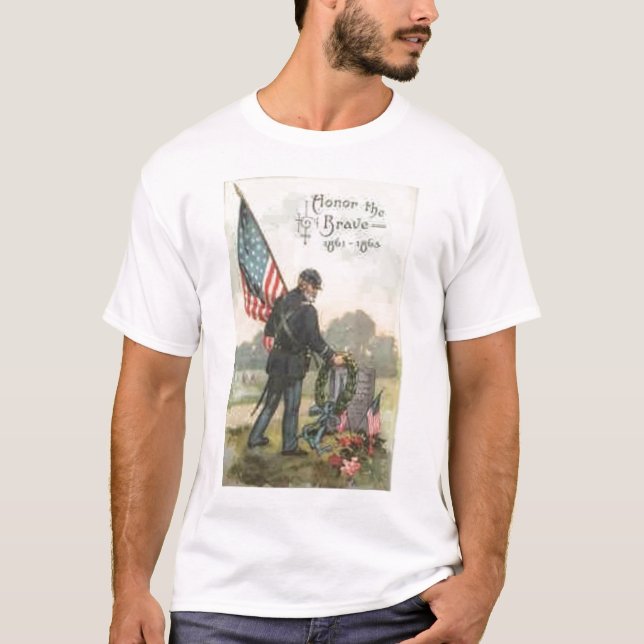 civil war cemetery Union T-Shirt (Front)