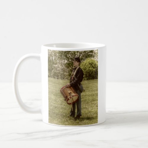 Civil War Drummer Boy Coffee Mug