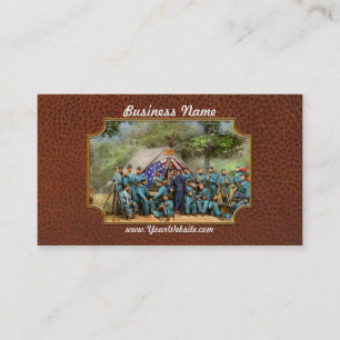 Civil War - Engineer Company 8th NY State 1861 Business Card