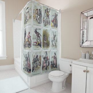 Civil War: from plantation to battle field Shower Curtain