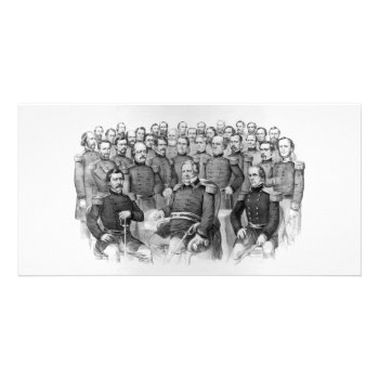 Civil War Generals Of The Union Collector Cards by vintageworks at Zazzle