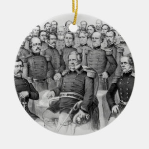Civil War Generals of the Union ornament