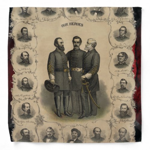 Civil War Heroes Bandana