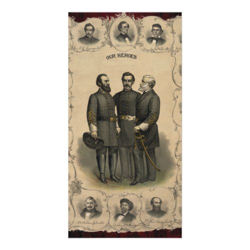 Civil War Heroes Card