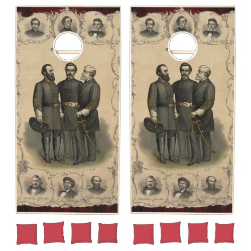 Civil War Heroes Cornhole Set