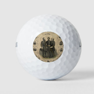 Civil War Heroes Golf Balls