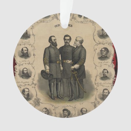 Civil War Heroes Ornament