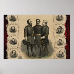 Civil War Heroes Poster