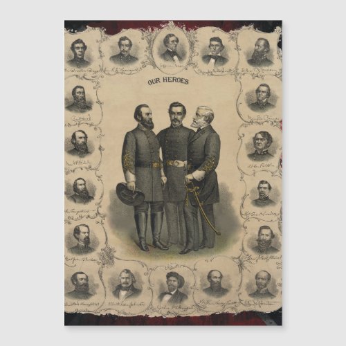 Civil War Heroes USA America