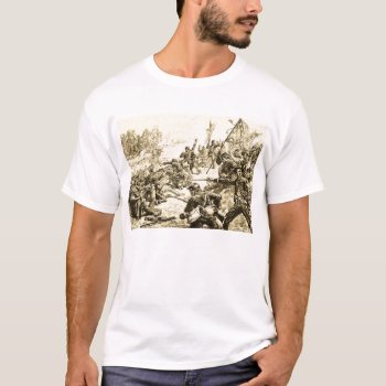 Civil War History Battle Vintage T-shirt by AutumnRoseMDS at Zazzle