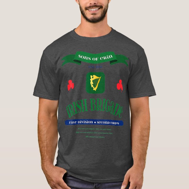 Civil War Irish Brigade T-Shirt (Front)