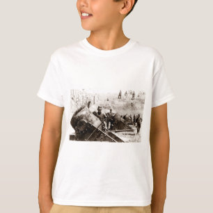 Civil War Mortar battery at Yorktown T-Shirt