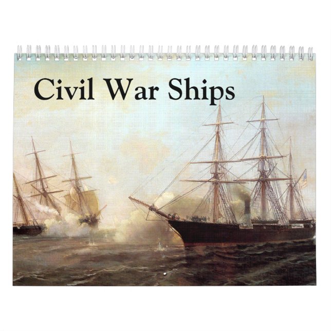 Civil War Naval Calendar (Cover)